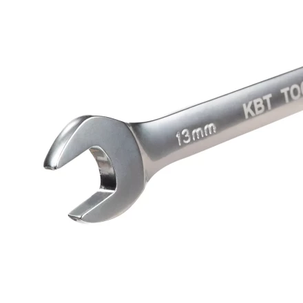 Набор гаечных комбинированных трещоточных ключей КВТ НТК-6 (8–17 мм), 6 шт. (91948) купить в Нефтеюганске