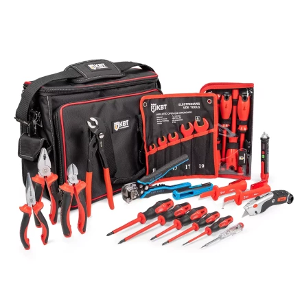 Набор инструментов электрика КВТ НИЭ-12 (89264) купить в Нефтеюганске