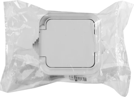 Розетка STAYER &quot;MASTER&quot; &quot;MAXIMA&quot; одноместная, с заземлением, с защитной крышкой, IP54, 16А, 220В 54306-W купить в Нефтеюганске