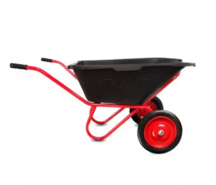 Тачка строительная 110 л 200 кг &quot;Антиудар&quot; двухколёсная с пневмоколесом 1023978 купить в Нефтеюганске