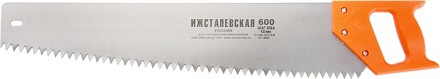 Ножовка по дереву 600 мм шаг зубьев 12 мм пластиковая рукоятка (Ижевск) Россия 23167 купить в Нефтеюганске