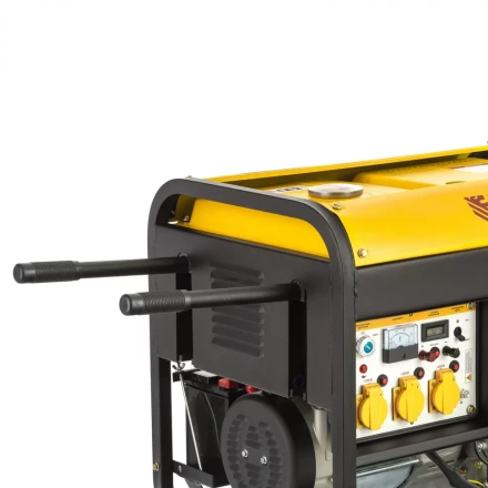 Генератор дизельный DENZEL DD6300Е электростартер 94657 купить в Нефтеюганске