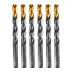 Сверло по металлу, 12 мм, HSS-Tin, Golden Tip, 6 шт. Denzel 717224 купить в Нефтеюганске