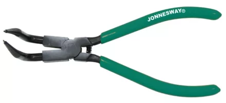 Щипцы для стопорных колец с удлиненными губками 216мм сжим загнутые  P9508C Jonnesway 48933 купить в Нефтеюганске