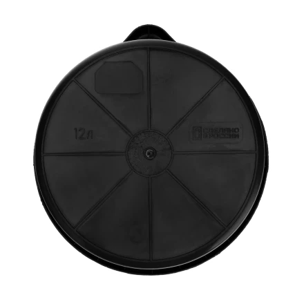 Ведро строительное пластмассовое, 12 л, высокопрочное с носиком Сибртех 81478 купить в Нефтеюганске