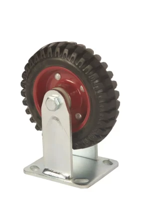 Колесо большегрузное неповоротное PF 160 150 мм резина с протектором (F) 1027233 купить в Нефтеюганске