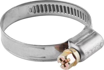 Хомуты ЗУБР &quot;ЭКСПЕРТ&quot;, нерж. сталь, накатная лента 9 мм, 35-50 мм, 5 шт 3787-35-50 купить в Нефтеюганске