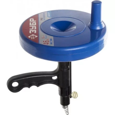 Трос ЗУБР &quot;ЭКСПЕРТ&quot; сантехнический в пластиковом корпусе длина 4,6 м, диаметр 6 мм 51907-05 купить в Нефтеюганске