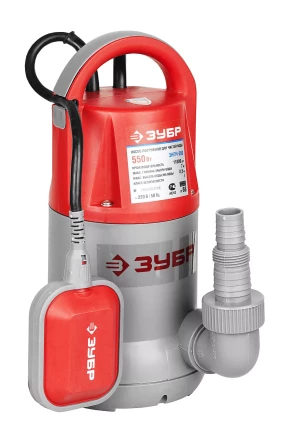 Насос ЗУБР погружной для чистой воды, пропускная способность 240 л/мин, 550Вт ЗНПЧ-550 купить в Нефтеюганске