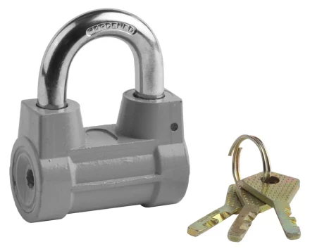 Замок навесной STAYER &quot;MASTER&quot; облегченный, дисковый механизм секрета, 60мм 37149-60 купить в Нефтеюганске
