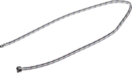 Подводка гибкая STAYER для воды к смесителям, оплетка из нерж стали, укороченная, г/ш 1/2&quot; - 1,2м 51016-120 купить в Нефтеюганске