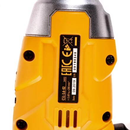 Аккумуляторная отвертка CDL-3,6-02 Denzel 26002 купить в Нефтеюганске