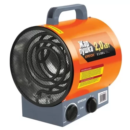 Тепловая пушка электрическая Кратон Жар-пушка Е 2-300 L 3 09 04 028 купить в Нефтеюганске