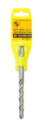 Бур SDS+  ф12х100/160 усиленный  10/50/200 10911 купить в Нефтеюганске
