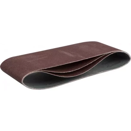 Лента шлифовальная бесконечная ЗУБР &quot;МАСТЕР&quot; на тканевой основе, для ЛШМ, P100, 100х610мм, 3шт 35543-100 купить в Нефтеюганске