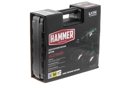 Дрель аккумуляторная HAMMER ACD14BS купить в Нефтеюганске
