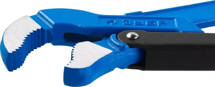 Ключ трубный рычажный ЗУБР &quot;ПРОФЕССИОНАЛ&quot;, тип &quot;S&quot;, изогнутые губки для труднодоступ мест, цельнокованный, Сr-V, № 0, 1/2&quot; 27336-0_z01 купить в Нефтеюганске