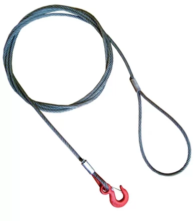 Буксир канатный TOR БТК 15,0 т 5,0 м опрессовка (петля-крюк) 1048693 купить в Нефтеюганске