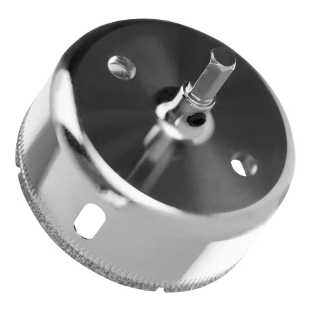 Сверло по керамической плитке и стеклу Сибртех 72735, 120 х 55 мм, шестигранный хвостовик, с центрующим сверлом купить в Нефтеюганске