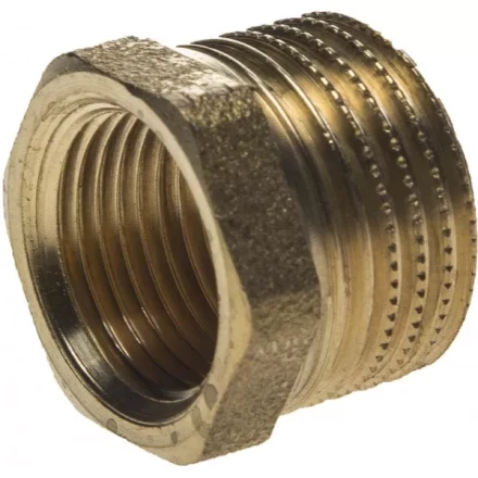 Футорка GENERAL FITTINGS латунь, 1/2&quot; х 3/8&quot; 51082-1/2-3/8 купить в Нефтеюганске