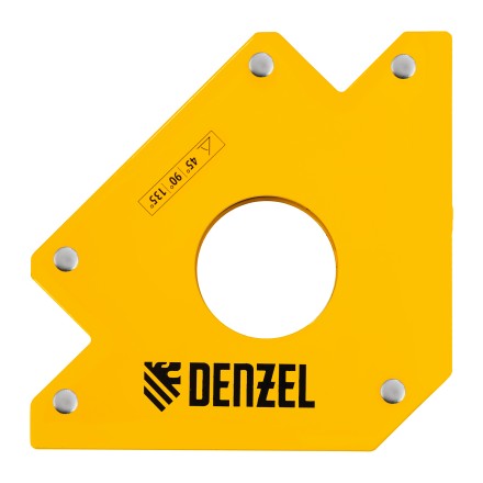 Фиксатор магнитный для сварочных работ усилие 75 LB Denzel 97560 купить в Нефтеюганске