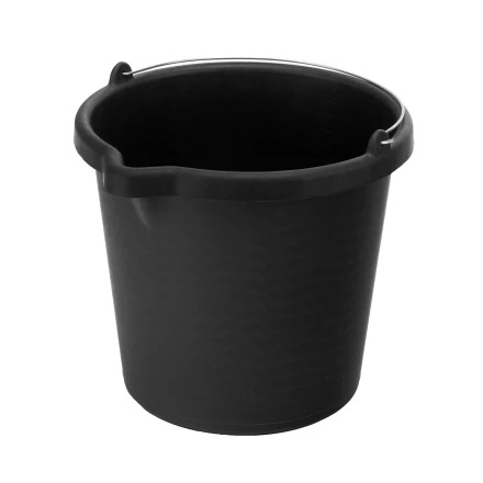 Ведро строительное пластмассовое, 16 л, высокопрочное с носиком Сибртех 81479 купить в Нефтеюганске