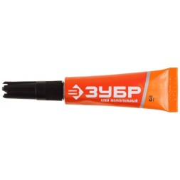 Клей ЗУБР моментальный, на мультикарте, 3 г 41903