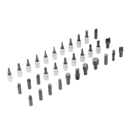 Набор инструментов Denzel 15813, 1/2&quot;, 1/4&quot;, CrV, S2, пластиковый кейс, 94 предмета купить в Нефтеюганске
