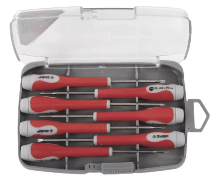 ЗУБР &quot;МАСТЕР&quot;. Набор: Отвертки для точных работ 25648-H7 купить в Нефтеюганске