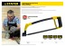 Ножовка по металлу STAYER MS350-BLACK-Max, металлическая обрезиненная рукоятка, натяжение 70 кг, 300 мм 15775 купить в Нефтеюганске