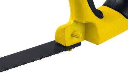 Ножовка по металлу STAYER MS350-BLACK-Max, металлическая обрезиненная рукоятка, натяжение 70 кг, 300 мм 15775 купить в Нефтеюганске