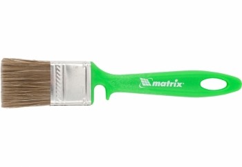Кисть флейцевая &quot;РАБОТЫ ПО ДЕРЕВУ&quot;  35*10 мм  MATRIX Color Line 83372 купить в Нефтеюганске
