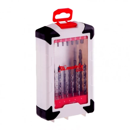 Набор сверл комбинированный сверла по металлу 1-6 мм бетону 4-8 мм дереву 3-6 мм биты 16 шт адаптер 32 предмета Pro Matrix 725632 купить в Нефтеюганске