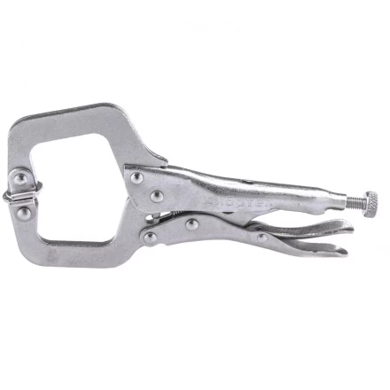 Зажим ручной увеличенный захват подвижные губки 170 мм Сибртех 18425 купить в Нефтеюганске