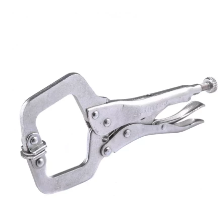 Зажим ручной увеличенный захват подвижные губки 170 мм Сибртех 18425 купить в Нефтеюганске