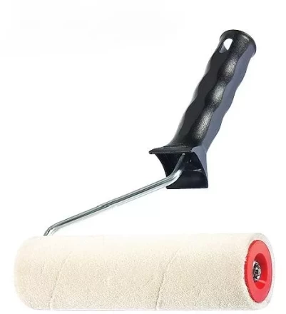 Валик &quot;Велюр&quot; пластмассовая ручка 180 мм ворс 4 мм D 40 мм шерсть  MATRIX 80888 купить в Нефтеюганске