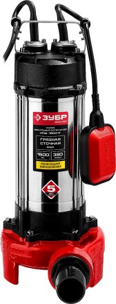 Насос фекальный с режущим механизмом НПФ-1500-Р серия МАСТЕР купить в Нефтеюганске