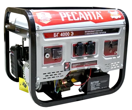 Бензогенератор  Ресанта БГ 4000 Э купить в Нефтеюганске