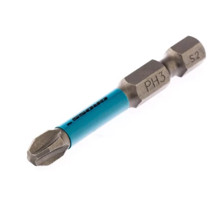 Набор бит торсионных PH3x50 мм для ударных шуруповертов 5 шт. Gross 11491 купить в Нефтеюганске