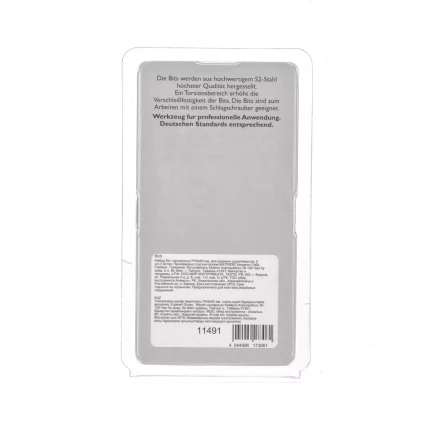 Набор бит торсионных PH3x50 мм для ударных шуруповертов 5 шт. Gross 11491 купить в Нефтеюганске