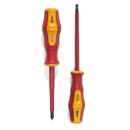Диэлектрическая отвертка ПРОФИ Pozidriv PZ2x100 КВТ купить в Нефтеюганске