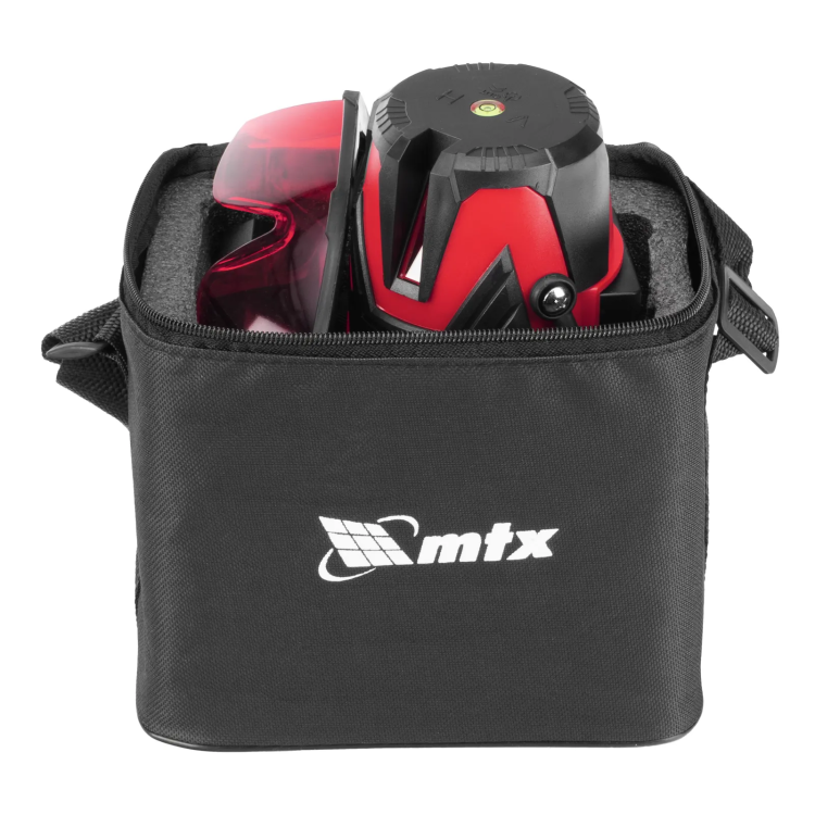 Лазерный уровень MXL RED, 30 м, красный луч, акк. Li 2400 mAh, сумка, резьба 5/8" // MTX 35012 купить в Нефтеюганске