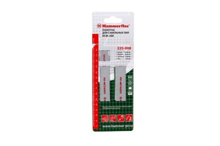 Полотно для сабельной пилы HAMMER 150мм, TPI 18, BIM, 2шт/уп (Flex 225-008) купить в Нефтеюганске