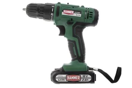 Дрель аккумуляторная HAMMER ACD18BS купить в Нефтеюганске