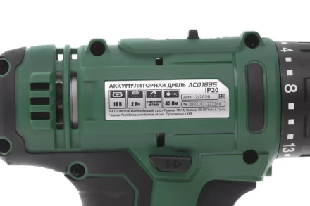 Дрель аккумуляторная HAMMER ACD18BS купить в Нефтеюганске