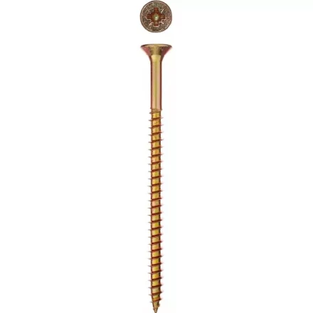 Шурупы ЗУБР &quot;МАСТЕР&quot; по дереву желтопассивированные, 4.0x20мм, 55шт 300396-40-020 купить в Нефтеюганске