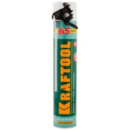 Пена &quot;PREMIUM 65&quot; монтажная, адаптерная, всесезонная, 750мл, KRAFTOOL 41175