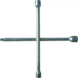 Ключ-крест баллонный 17 х 19 х 21 мм под квадрат 1/2" толщина 14 мм СИБРТЕХ 14258