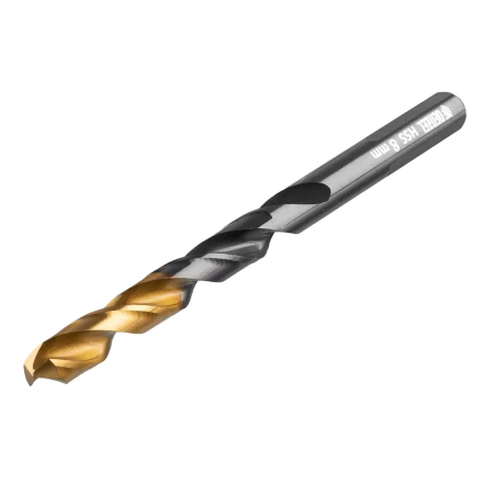 Набор сверл по металлу, 1-10 мм, HSS-Tin, Golden Tip, 10 шт Denzel 72316 купить в Нефтеюганске