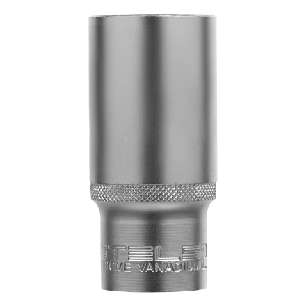 Головка торцевая удлиненная, 27 мм, шестигранная, CrV, под квадрат 1/2 Stels 13884 купить в Нефтеюганске